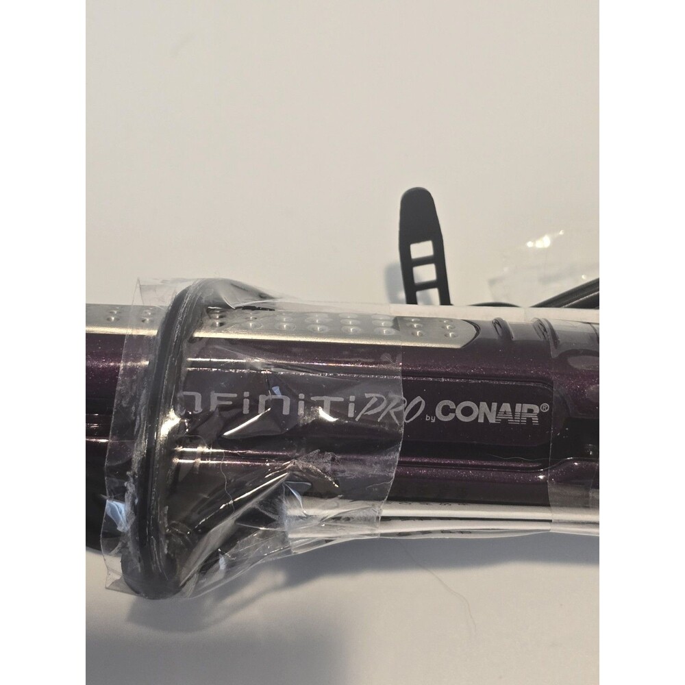 InfinitiPRO by Conair Genuine Ceramic Flat Iron Purple Straightener NEW